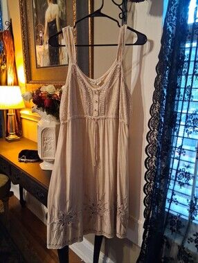 Raya Sun Embroidered Mini Dress